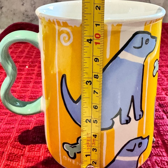 Dog Coffee Mug Designer Collection Signed Brenda Pfaltzgraff Collectible Canine - Picture 7 of 7